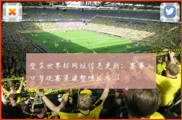 登录世界杯网址信息更新:赛事入口与观赛渠道整理发布_1