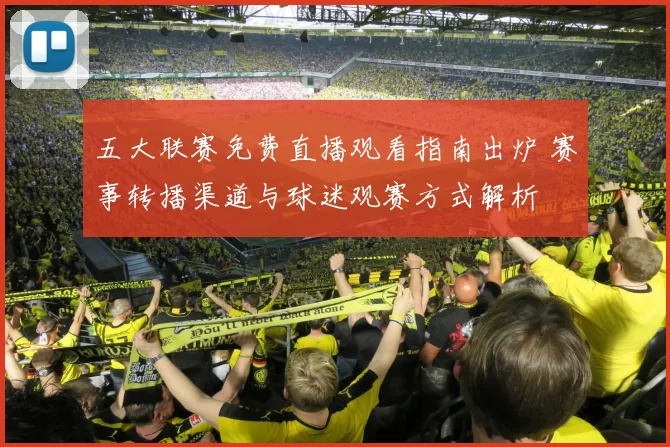 五大联赛免费直播观看指南出炉 赛事转播渠道与球迷观赛方式解析